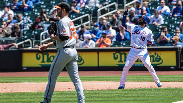 Matt Harvey after surrendering an RBI to Jose Peraza.